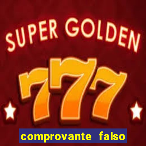 comprovante falso de 50 reais